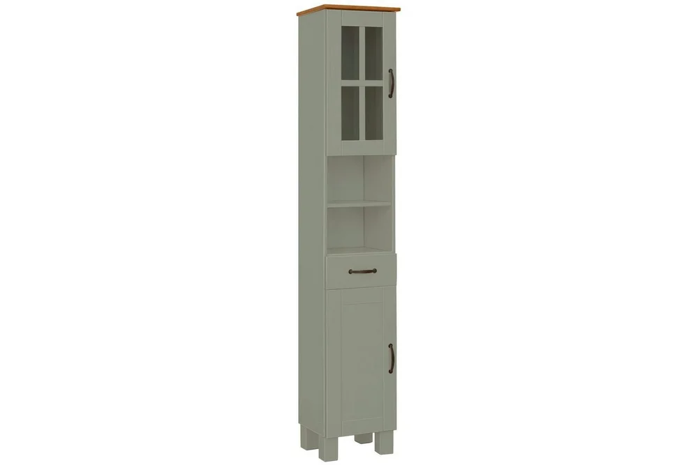 Høyskap til bad Loft24 Alby Høyskap til bad 180x33x30 cm Grön v:4618375 Høyskap til bad Loft24 Alby Høyskap til bad 180x33x30 cm Grön v:4618375