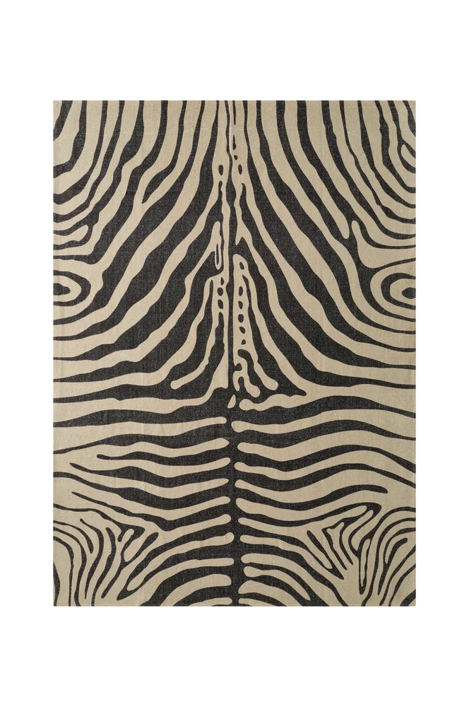 Bomullsteppe Zebra – Brun – Tepper | m v:7297037