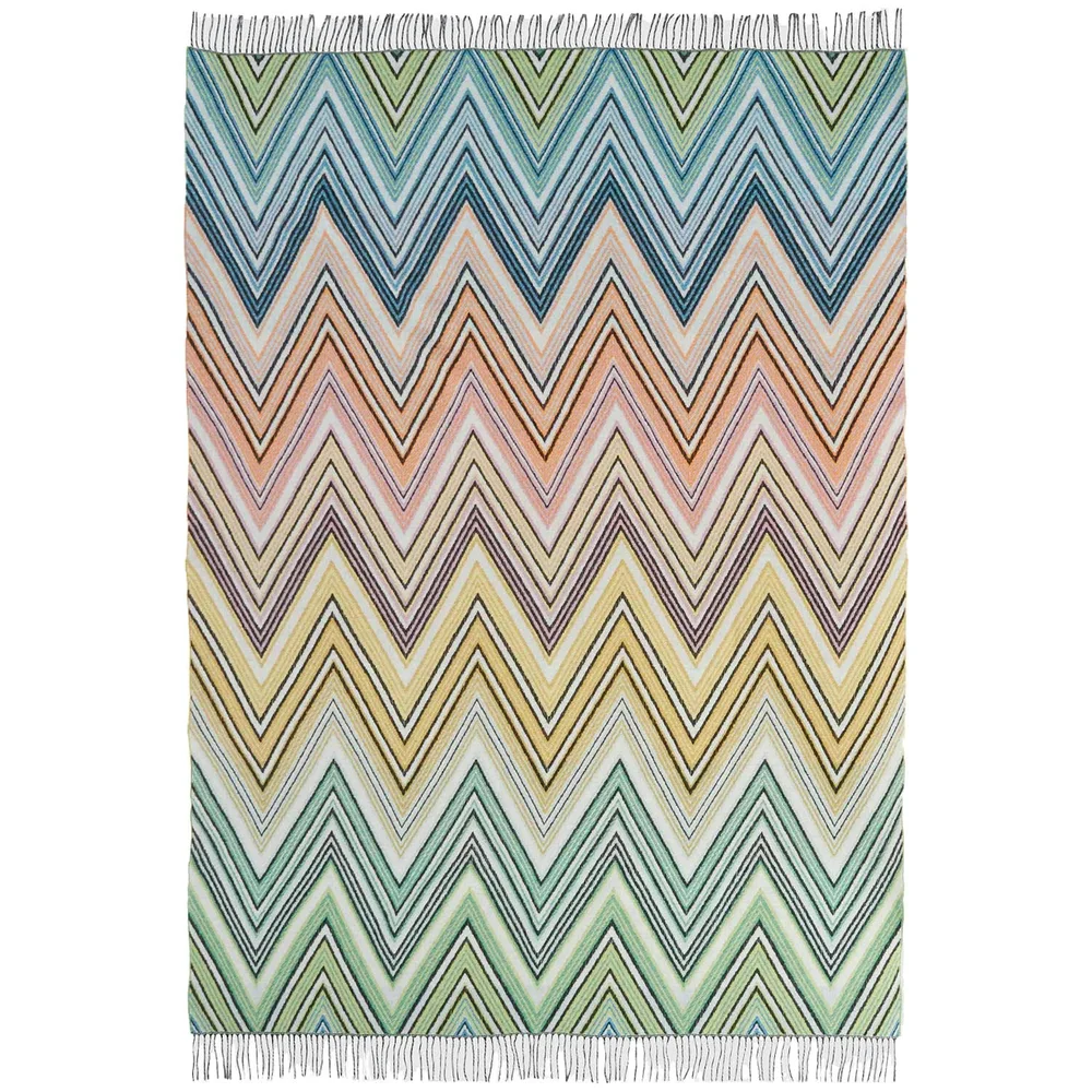 Plume Pledd 130×190 cm, Grønn/Multi v:8819724 Plume Pledd 130×190 cm, Grønn/Multi v:8819724