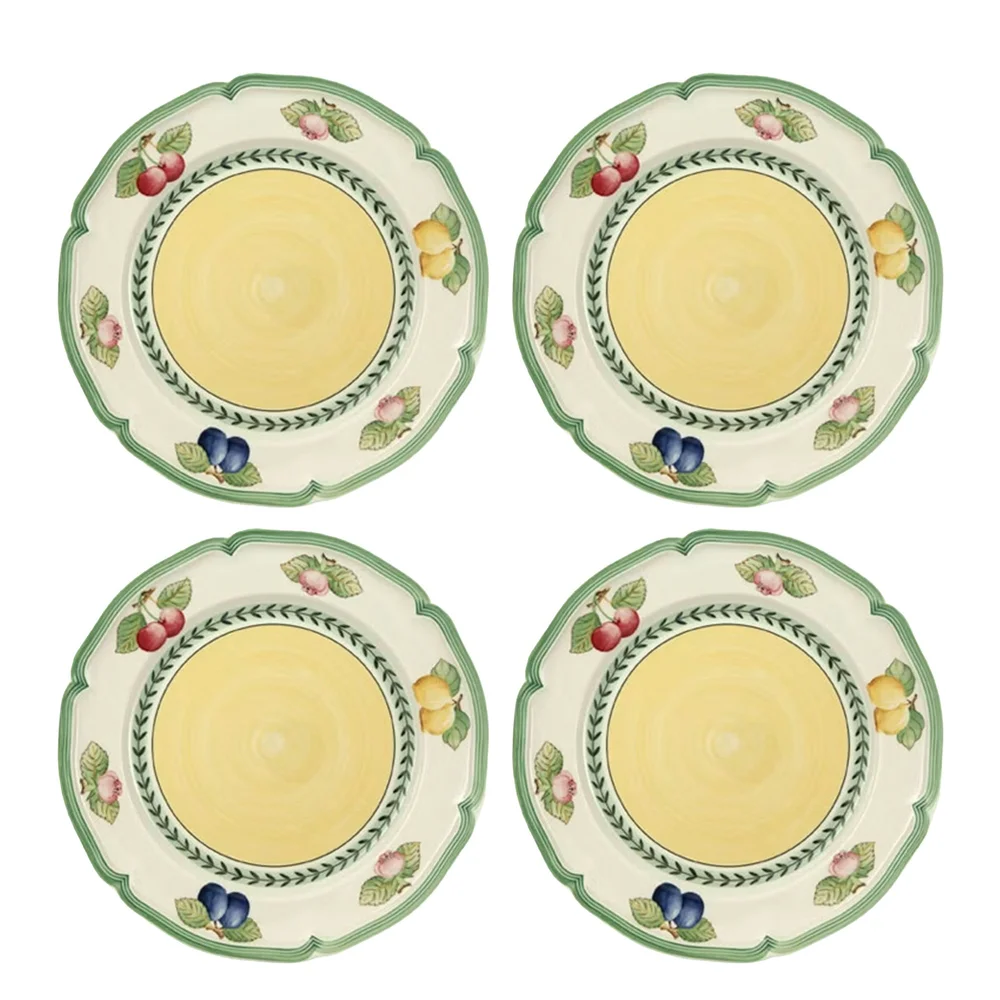 French Garden Fleurence Tallerken 26 cm 4-pk v:8639712 French Garden Fleurence Tallerken 26 cm 4-pk v:8639712