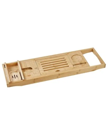 Badekarhylle LOWES Bambus Lysebrun v:8789352