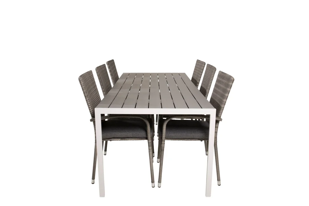 Break Spisegruppe 205 cm + 6 Anna Armstoler v:4817473