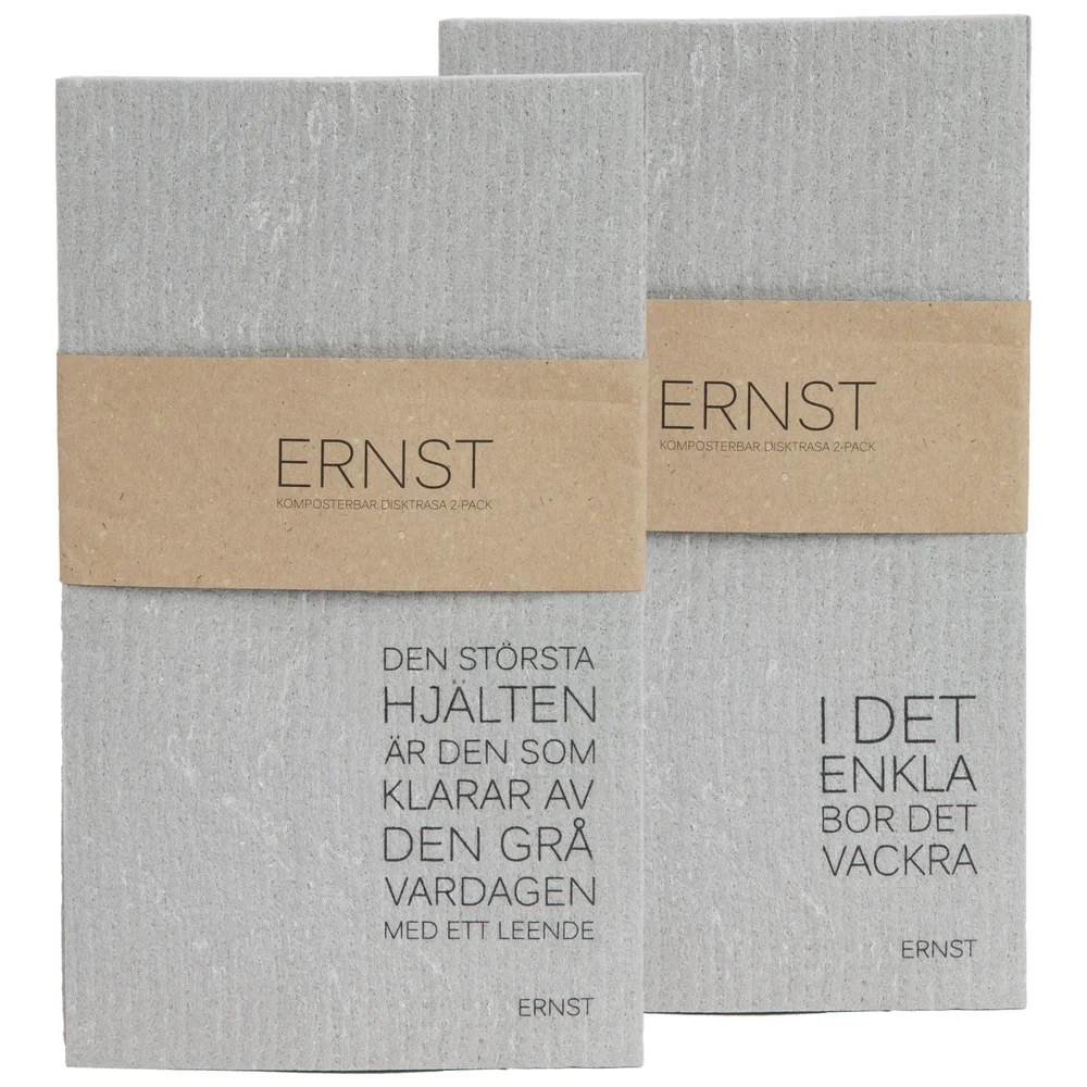 Ernst oppvaskklut 2-pakn. 15x25cm v:5043204 Ernst oppvaskklut 2-pakn. 15x25cm v:5043204