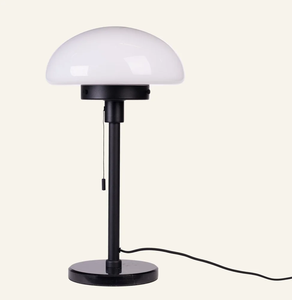 Bordlampe svart - 30,6x30,6x55 cm v:7380194