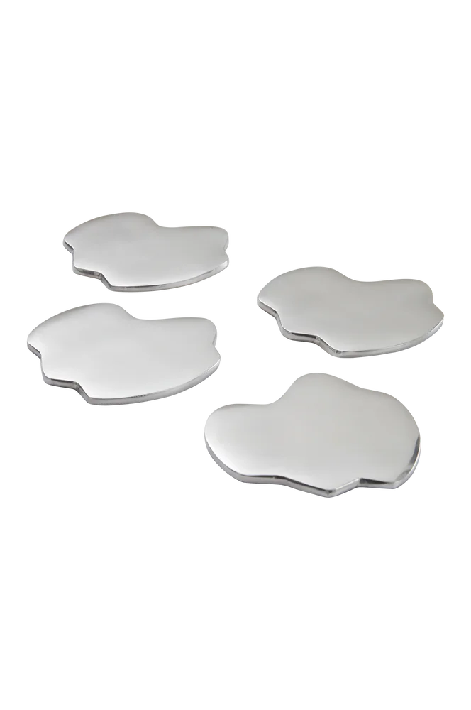 MICAH glassbrikker 4-pk – Sølv – Kjøkken & husholdning | m v:5175917 MICAH glassbrikker 4-pk – Sølv – Kjøkken & husholdning | m v:5175917