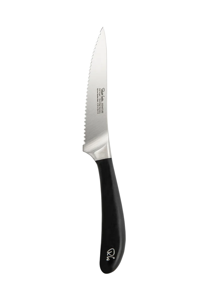 Verktøykniv med takket egg Signature 12 cm/4,5 cm - Sølv - Kjøkken & husholdning | m v:4554094