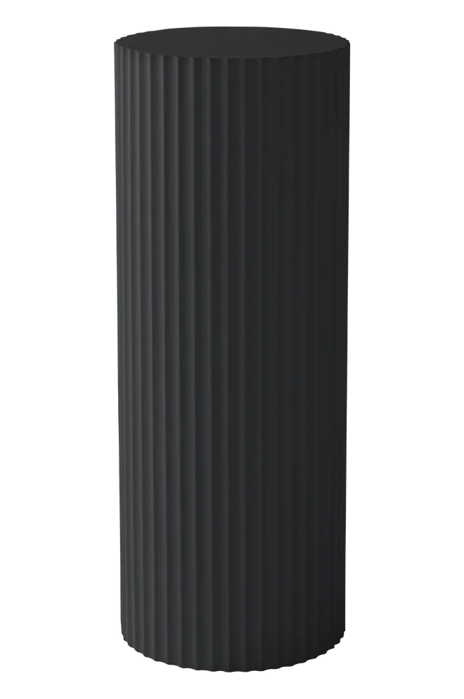LUNDEN sidebord, diameter 30 cm – høyt – Svart m v:4311929 LUNDEN sidebord, diameter 30 cm – høyt – Svart m v:4311929