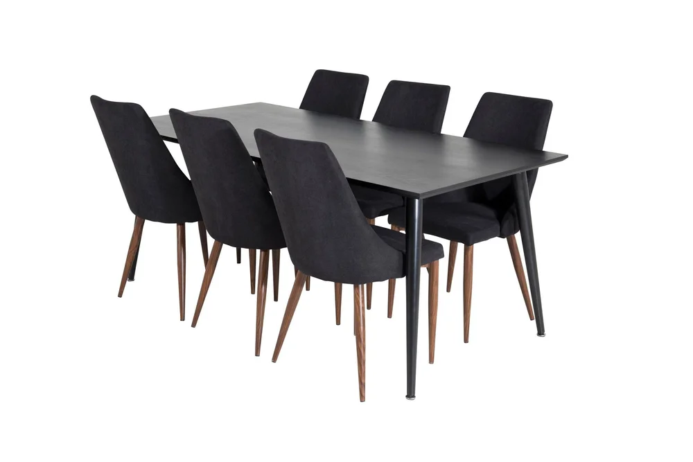 Balisa Spisebord 180 cm med 6 Campomar Spisestoler v:9628981