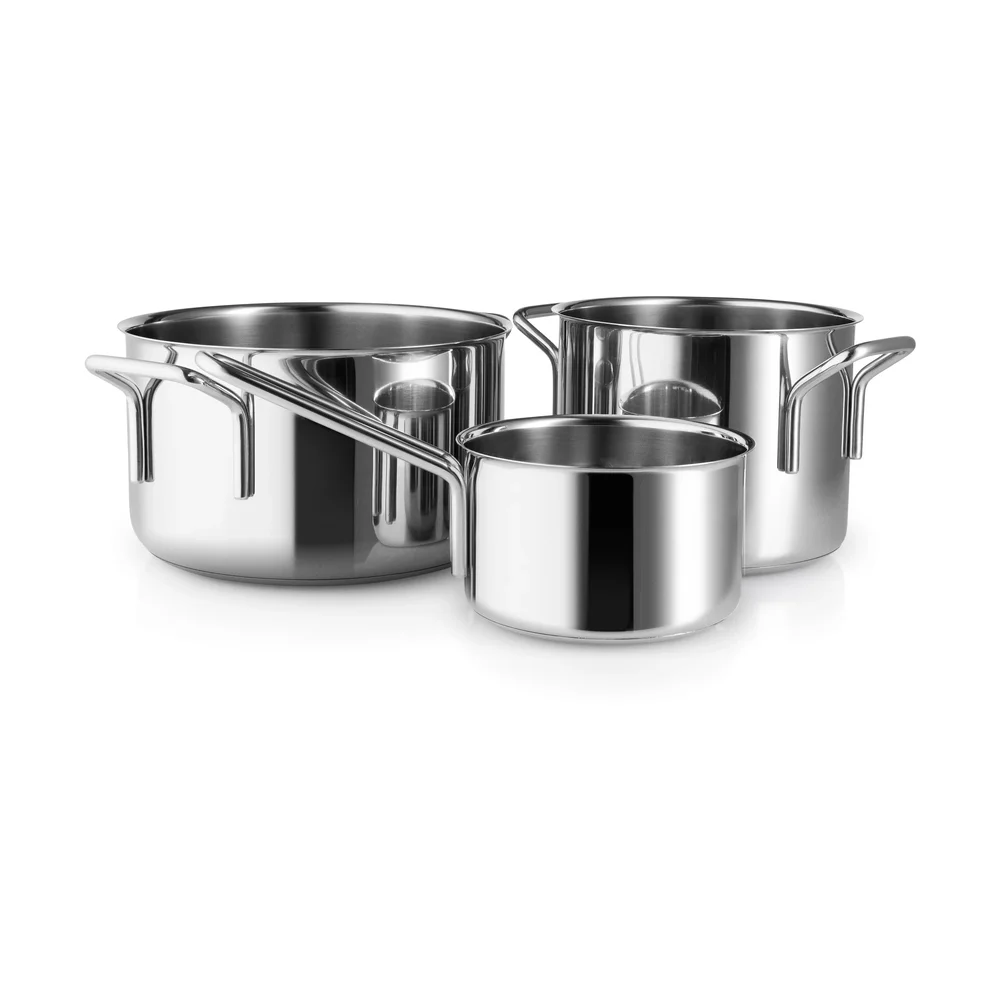 Eva Trio Stainless Steel grytesett 3 deler v:7696797