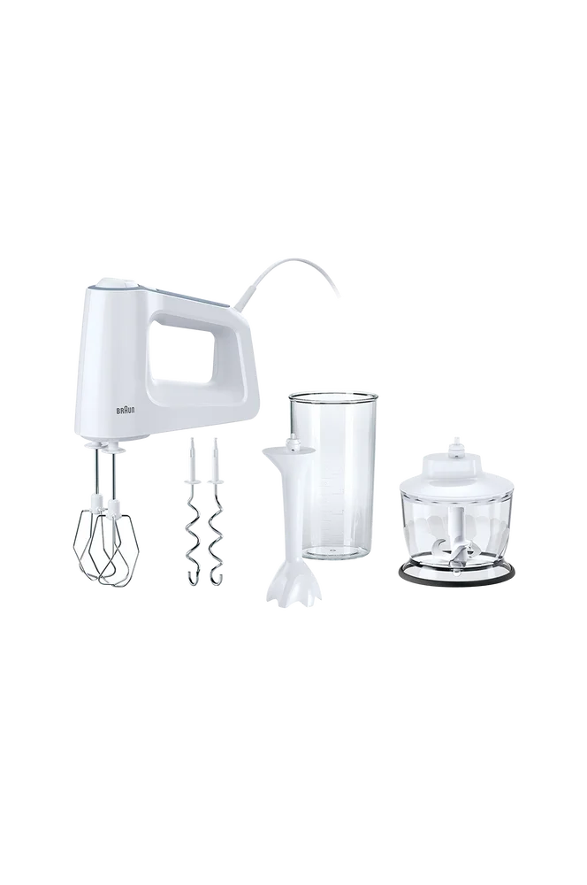 Håndmikser 500w + Tilbehør Hvit HM3135WH – Kjøkken & husholdning | m v:9309799 Håndmikser 500w + Tilbehør Hvit HM3135WH – Kjøkken & husholdning | m v:9309799