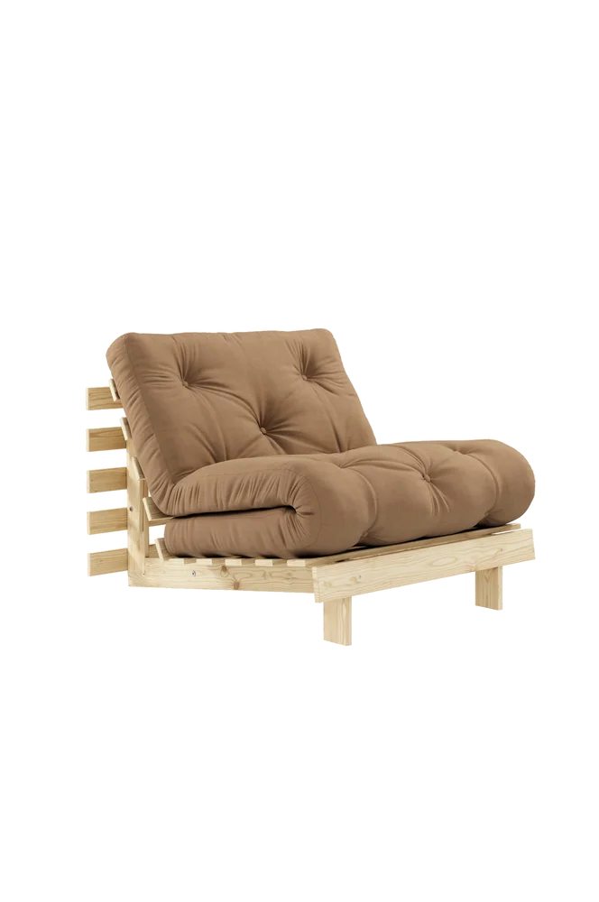 Loungestol Roots 90 Rå Base - Brun m v:550699