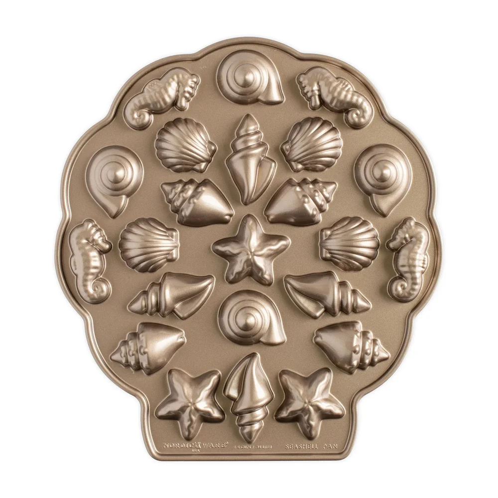 Nordic Ware sea shell cakelet bakeform v:5614881 Nordic Ware sea shell cakelet bakeform v:5614881