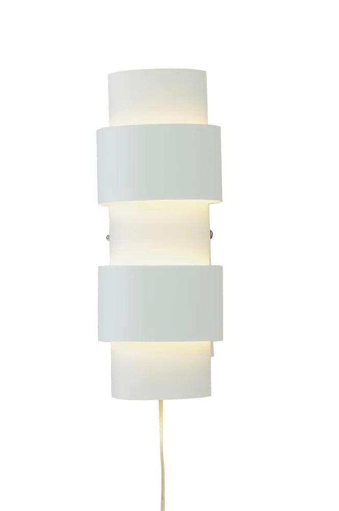 Vegglampe Lorena - Hvit - Belysning | m v:7839729
