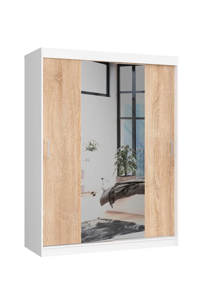 Akord Garderobe med skyvedører – Flerfarget m v:7344755