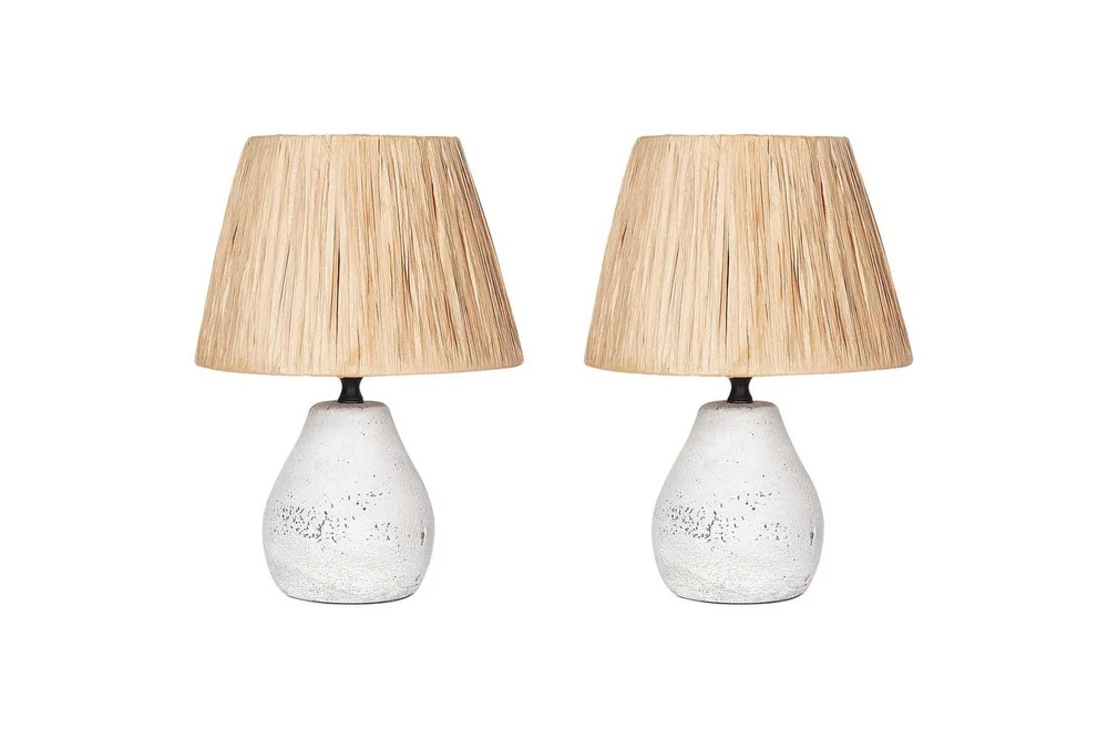 Favignito Bordlampe 2 stk 31 cm E27 v:9446898