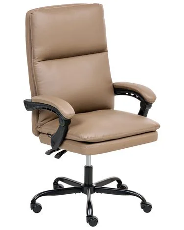 Arbeidsstol SERENE Kunstskinn Brun v:590945