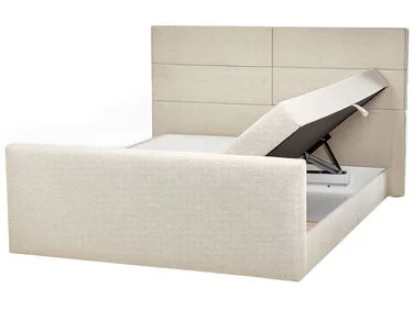 Kontinentalseng med oppbevaring ARISTOCRAT Lys beige 180 x 200 cm v:5922966 Kontinentalseng med oppbevaring ARISTOCRAT Lys beige 180 x 200 cm v:5922966