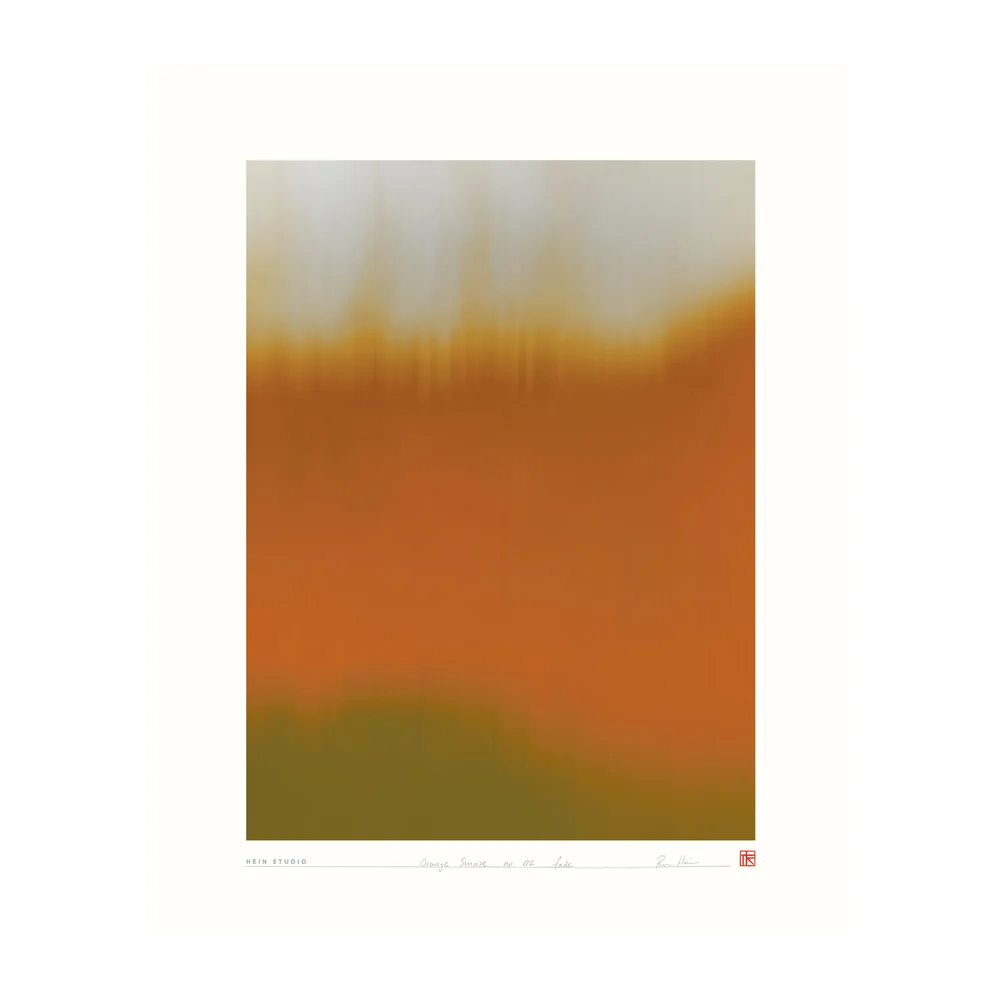 Orange Sunrise plakat 40 x 50 cm v:781433