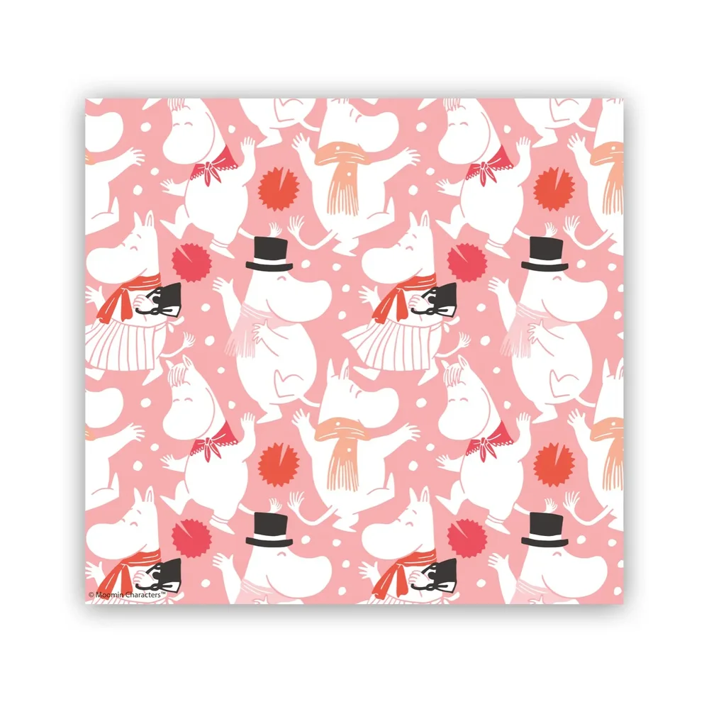 Moomin Celebration serviett 33×33 cm 20 stk. v:3373856 Moomin Celebration serviett 33×33 cm 20 stk. v:3373856
