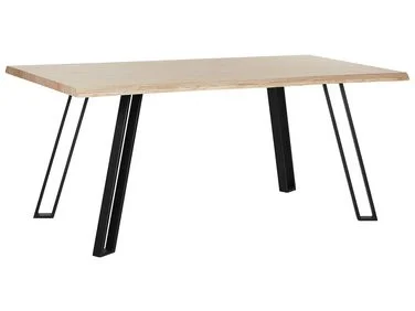 Spisebord GRAHAM Lysebrun 180 cm 90 cm v:5507295