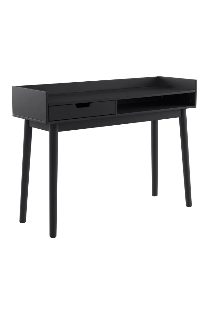 CAMPO Skrivebord for barn 40×120 cm – Svart – Barnerom | m v:2695838 CAMPO Skrivebord for barn 40×120 cm – Svart – Barnerom | m v:2695838