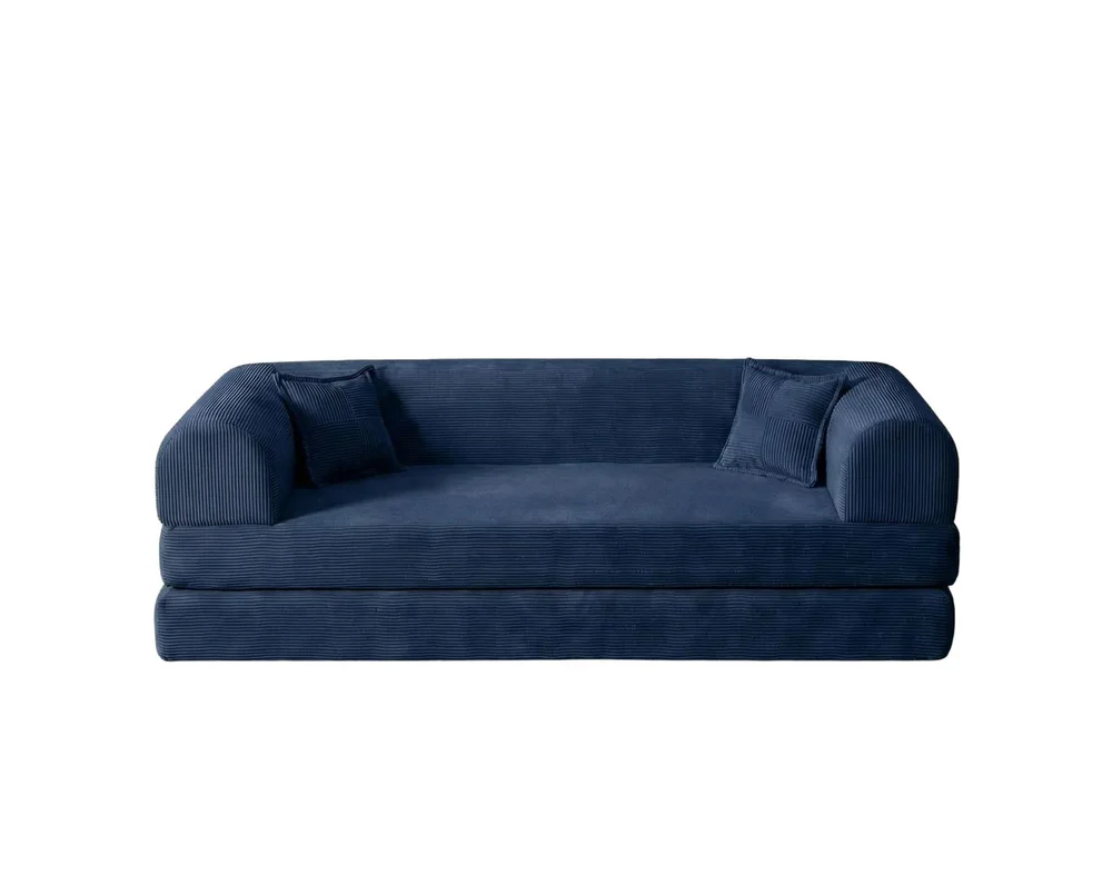 3-seters sovesofa Atelier Del Sofa Legom Eco (190 x 90 x 25 cm) Marineblå v:7364287