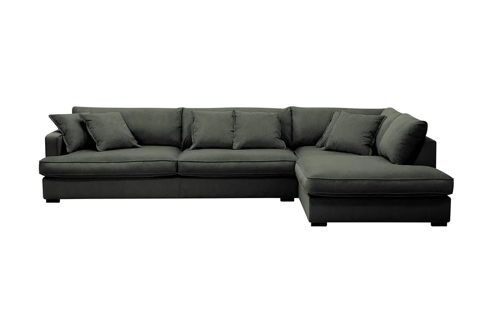 Rossita Lyx 4-seters Høyrevendt L-formet Extra Dyp Sjeselongsofa i Manchester v:1085244