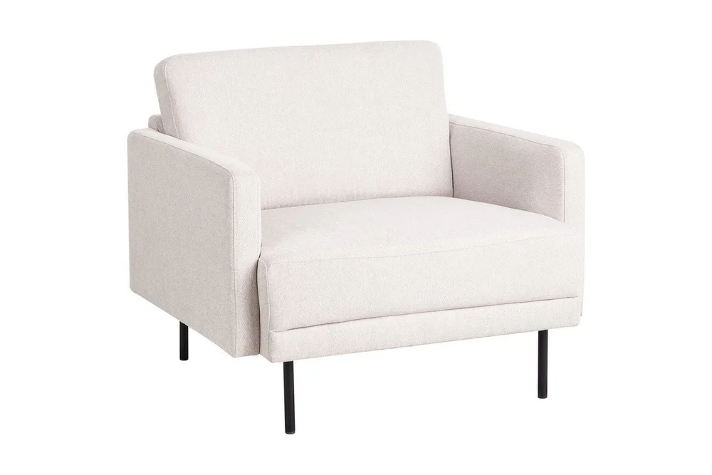 Fåtölj Beige, Svart v:4204693