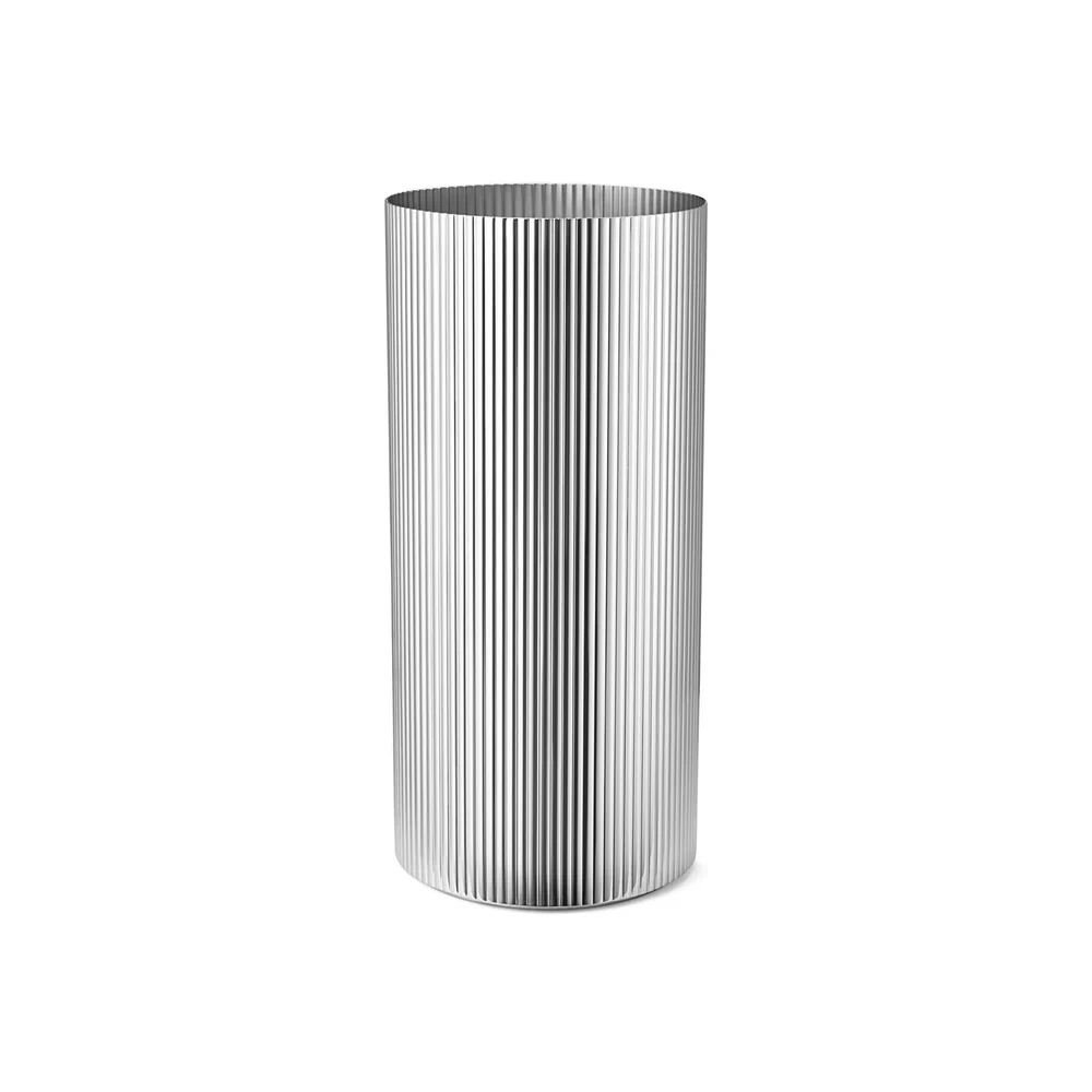 Bernadotte Vase Stainless Steel, Large v:7215757 Bernadotte Vase Stainless Steel, Large v:7215757