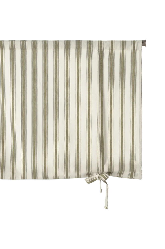 Roll up-gardin Sally Stripe Rollup Curtains – Grønn – Tekstiler | m v:2744510