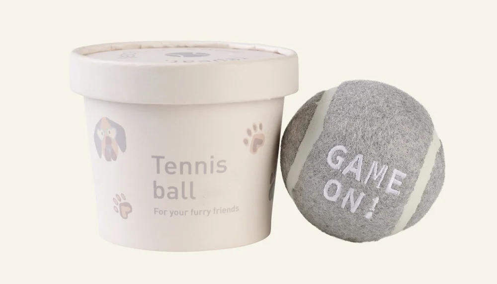 Tennisball grå – ø6,3 cm v:1456415