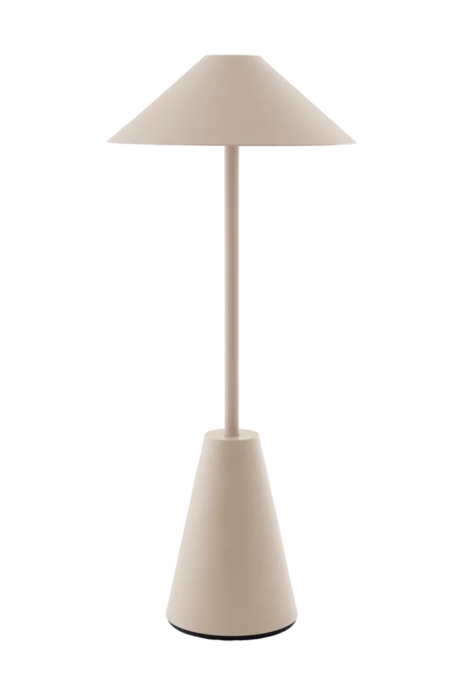 Bærbar bordlampe Cannes 32 IP54 Svart – Beige – Belysning | m v:1628209