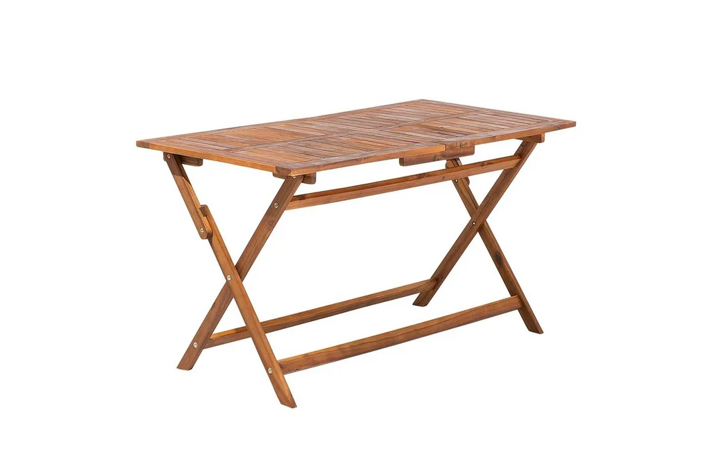 Fällbart bord Beliani Cento Dark wood v:6516612
