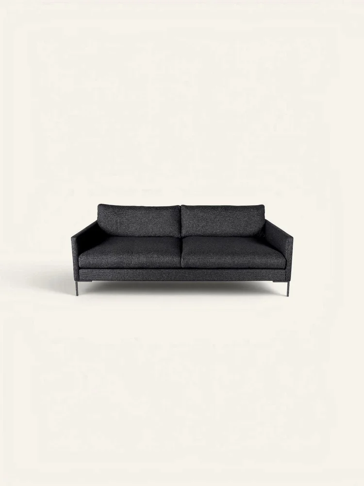 3 seter sofa svart – 227x100x83 cm v:8800397 3 seter sofa svart – 227x100x83 cm v:8800397
