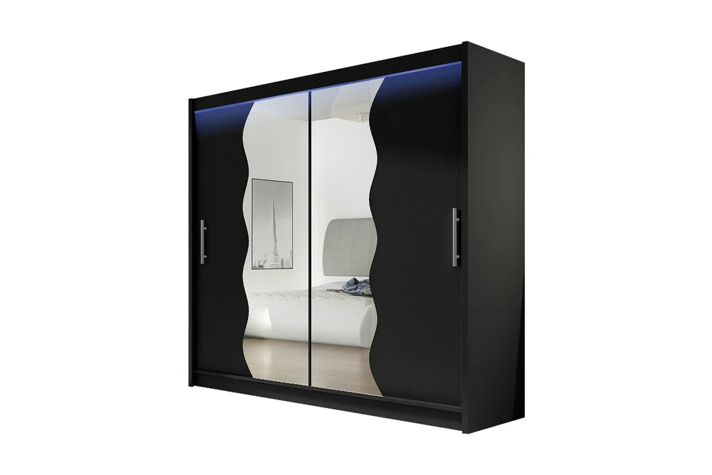 Prag Garderobe 180x57x215 cm v:3046393