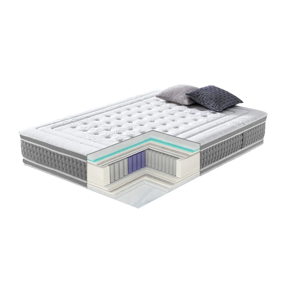 Springmadrass HOME4YOU Harmony Duo 7 soner 160x200x28 cm Vendbar v:3742718