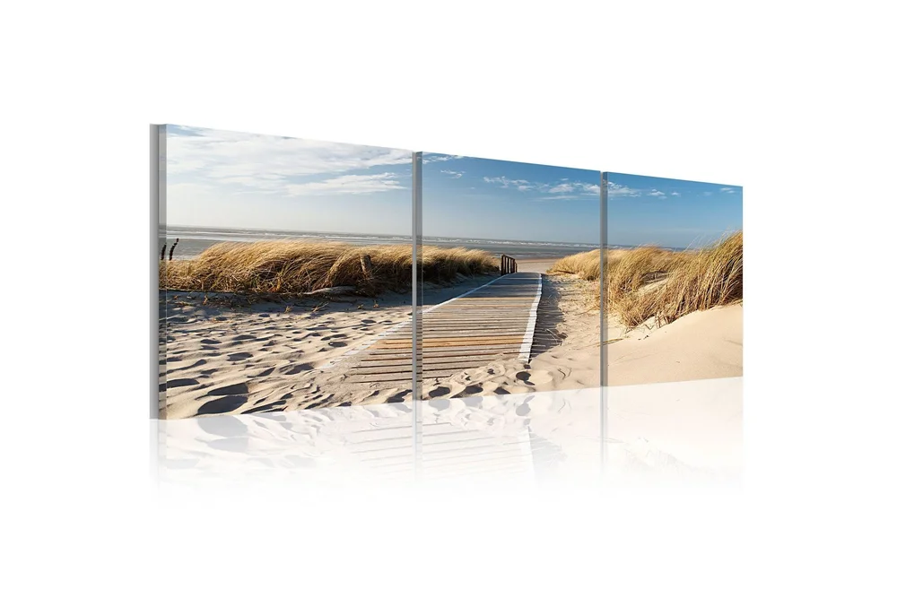 Bilde Beach Triptych 120x40 v:4978921