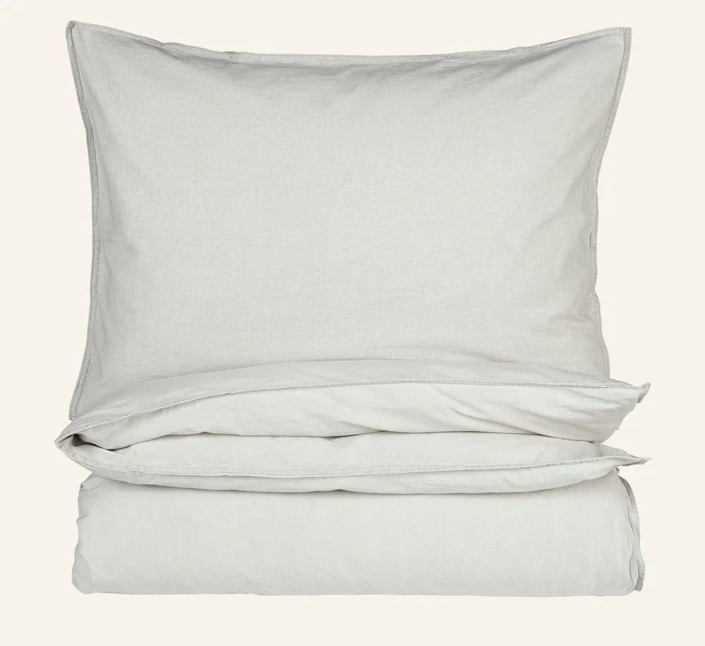 Bomull sengesett beige – 140×200 cm/50×70 cm v:4622374 Bomull sengesett beige – 140×200 cm/50×70 cm v:4622374