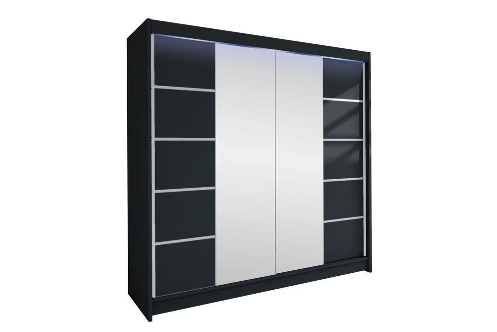 Canderbury Garderobe Med Speil 180×215 cm v:9587238