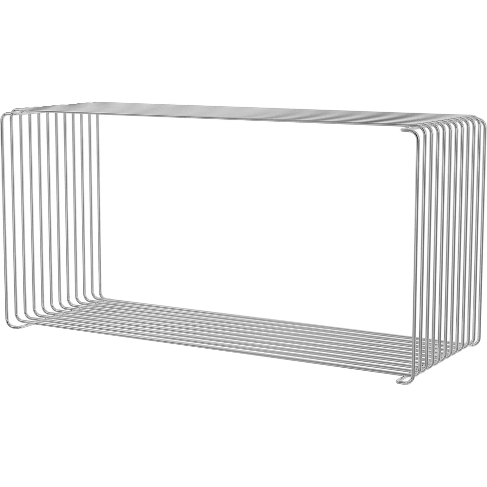 Panton Wire Extended Hylle 25,7 cm, Krom v:9849067