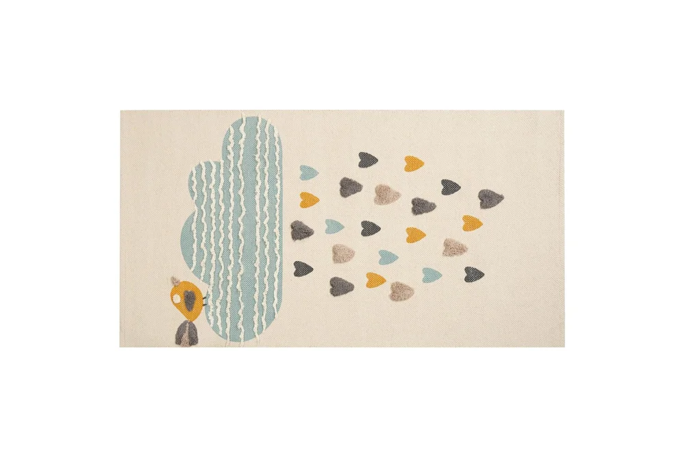 Blang Bomullsteppe 80×150 cm v:7120531 Blang Bomullsteppe 80×150 cm v:7120531