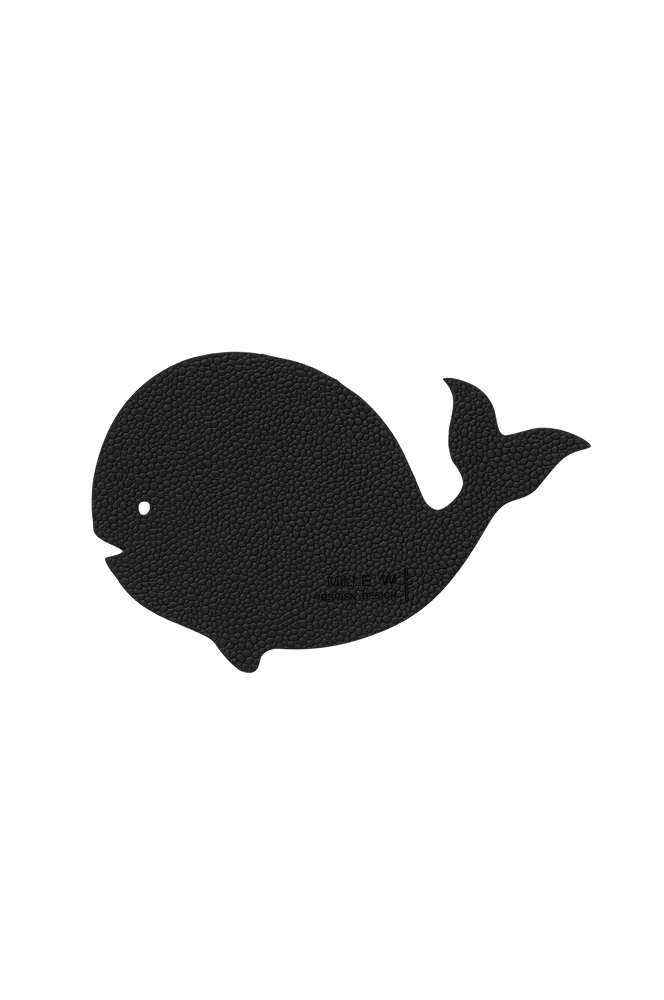 Glassbrikker barn hval 4-pakning – Svart – Barnerom | m v:6269887