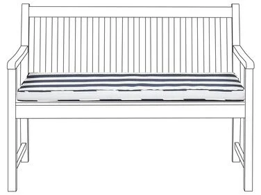 Pute til sittebenk VIVARA 112 x 54 cm Marineblå v:9745281 Pute til sittebenk VIVARA 112 x 54 cm Marineblå v:9745281